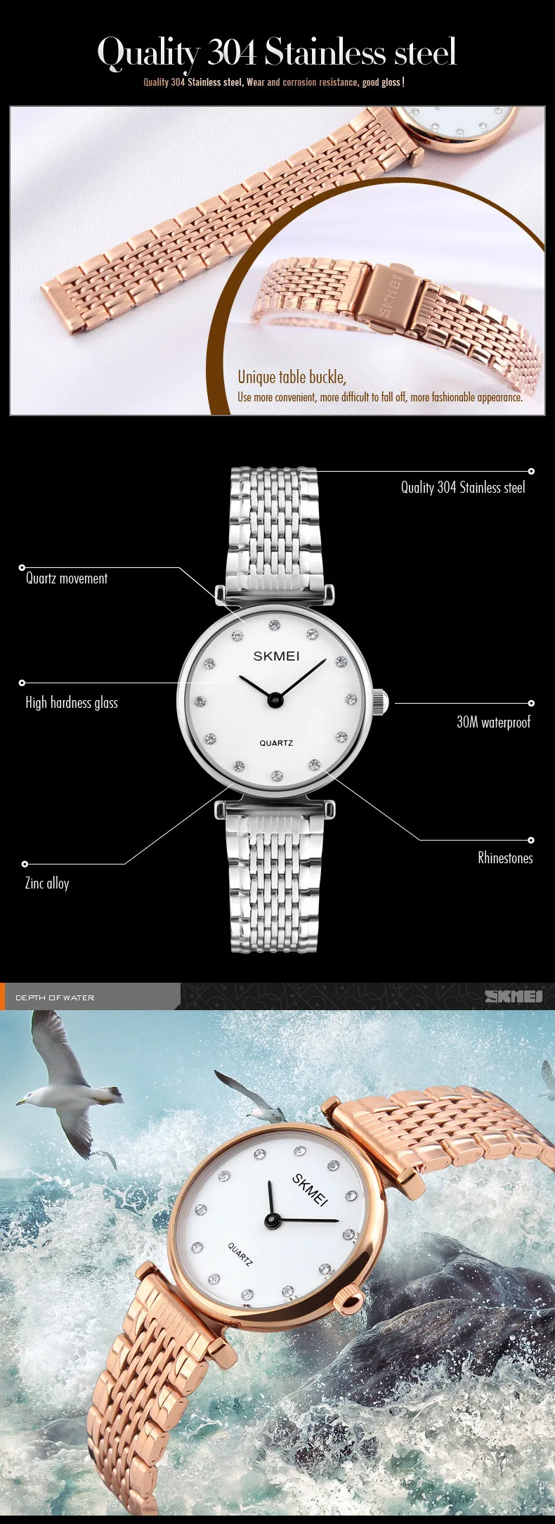 Girls Popular Small Wrist Watch Ladies Unusual Watches 2016 From Original Factory