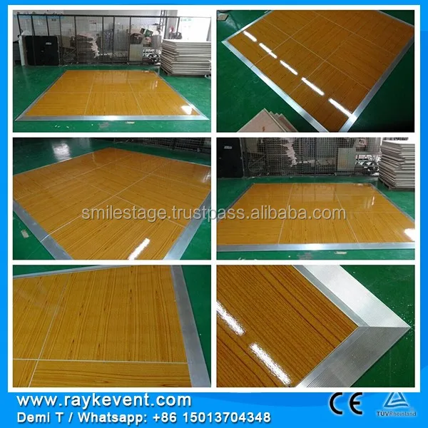 Popular Use For Meetings Dance Floor Vinyl Pvc Roll Portable Stage