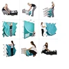 Aluminium magnetic exhibition with LED SPORTLIGHT4x3 Straight Display pop up stand