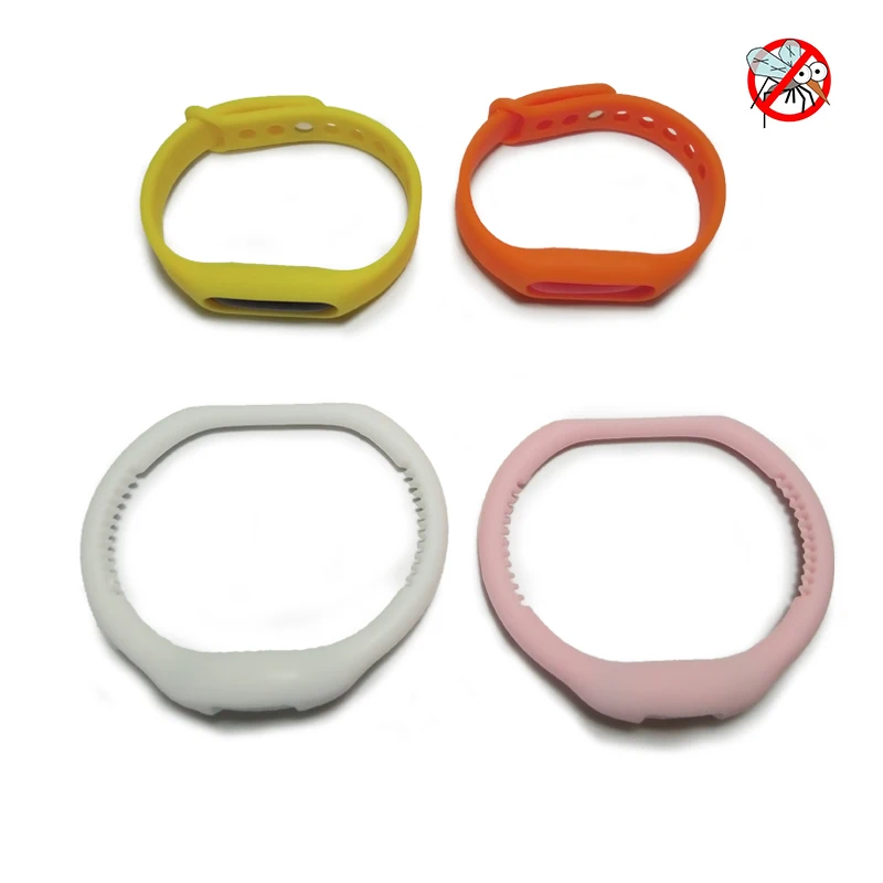 Custom Adjustable Colorful Silicon Wristband,Fashion Anti-mosquito Silicon Bracelet