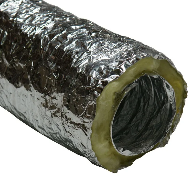 300mm Diameter Aluminum Foil Faced Fiberglass Duct Insulation Hvac