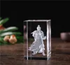 2019 new design k9 crystal block for 3d laser etched glass cube