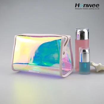 New Material Tpu Pvc Plastic Iridescent Hologram Bag Holographic New Material Tpu Pvc Plastic Iridescent Hologram Bag Holographic Makeup