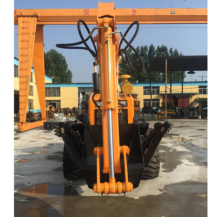 0.7m3 Bucket 0.1m3 Digger Small Backhoe Loaders Hw3025 Mini For Hot