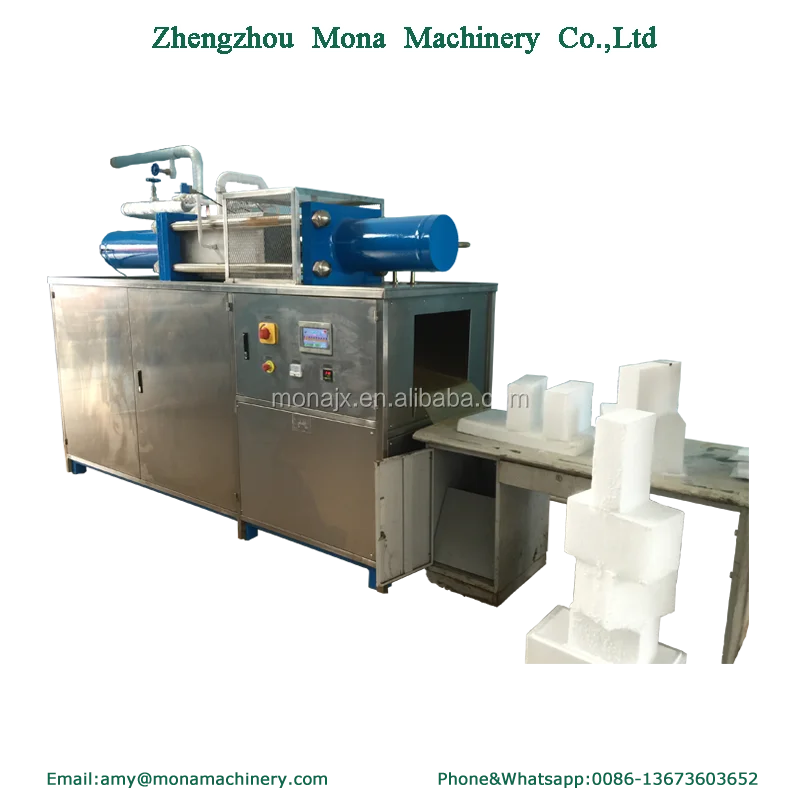 Solid Dry Ice Block Press Machine Compressing Dry Ice Snow To Dry Ice