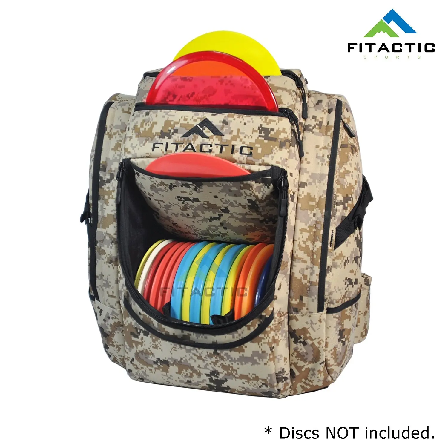 camo disc golf bag