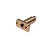 High Precision CNC Copper Turning / Milling / Machining Parts Custom