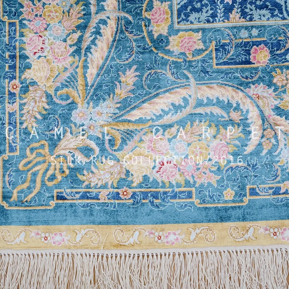 Egyptian Rug Natural Silk Online 5.5x8 Feet Carpets Handmade Buy