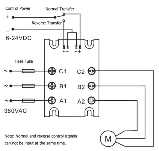 3 Phase Solid State Relay    Ac Normal