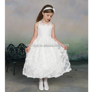 white frock long