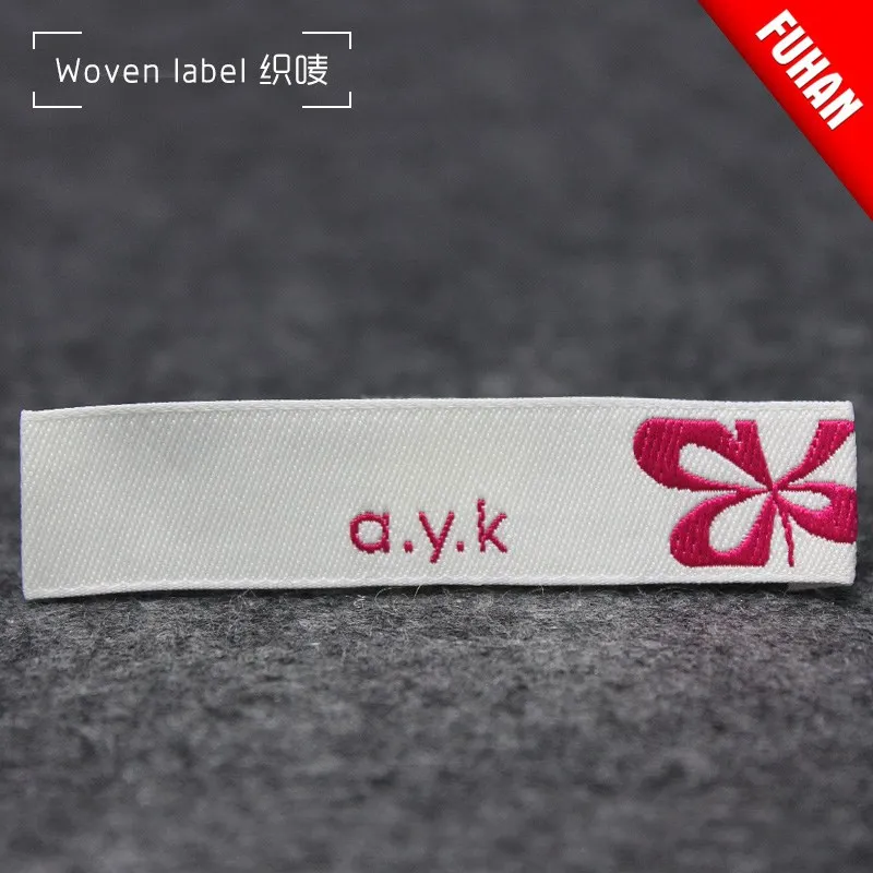 2018 Directly Factory High Frequency Woven Embossing Label Buy High