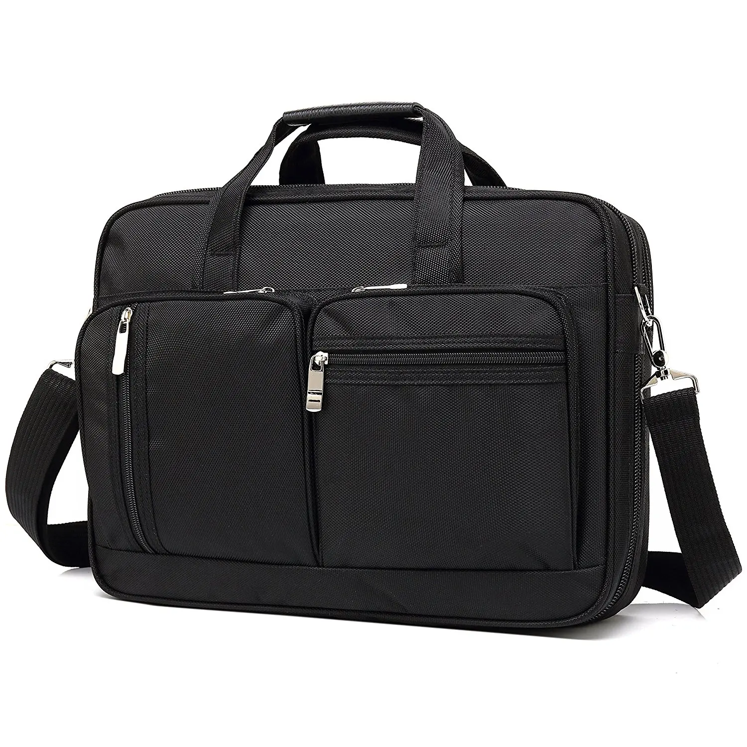 expandable organizer laptop brief leather