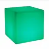 Luxury Led Cube Garden Furniture/Changing Led Cube Sales Promotion/Led Modern Cube Waterproof Lighted Acrylic Led Chairs