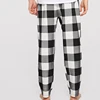 Wholesale Sleeping Long Trousers and Shorts Bulk Pajama Pants With Plaid for Family