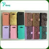 blinding diamond cell phone wallets flip cover case for Lg stylus 3 plus