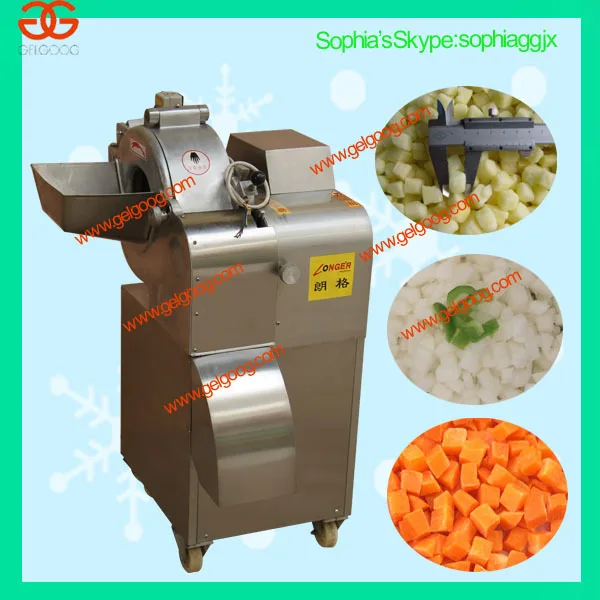 Hami Melon Cube Dicing Machinekiwi Fruit Cube Cutter And Dicer