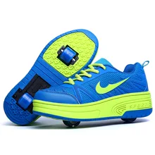 Baby Wheelie Shoes For Baby Boy Girl Roller Skates Fashion Sneakers Double Wheel Heelys Baby shoes