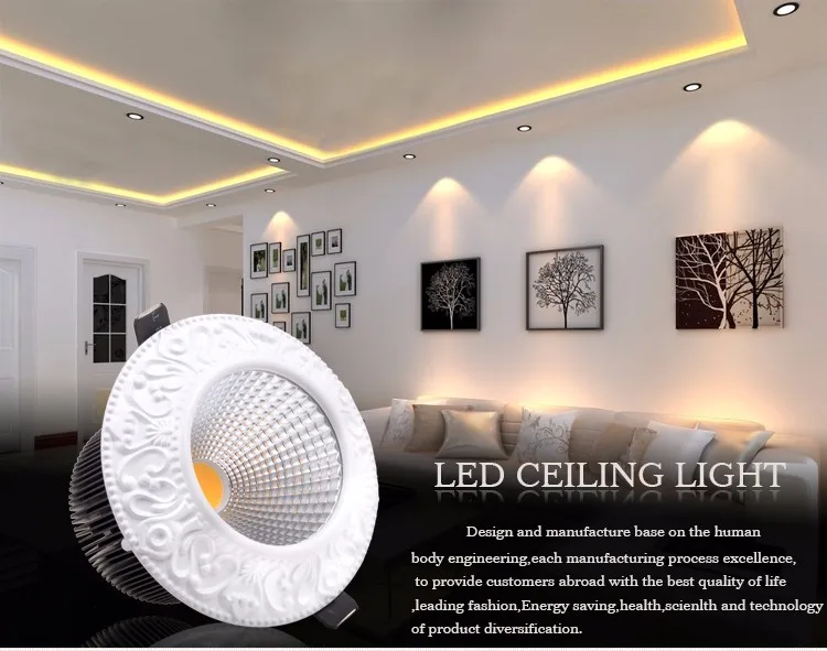 RoHS certification motion sensor dimmable warm white alibaba website led ceiling lighting