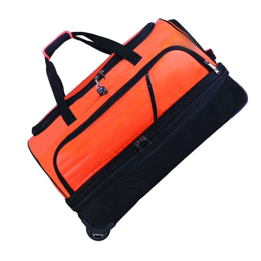 Trolley Caster Travel Kit Bag Kitbags,Roller Rolling Wheeled Holdall