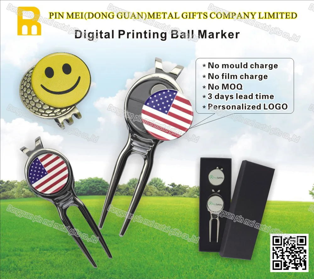 Cheap Blank Golf Ball Marker For Printing By Yourself Buy
