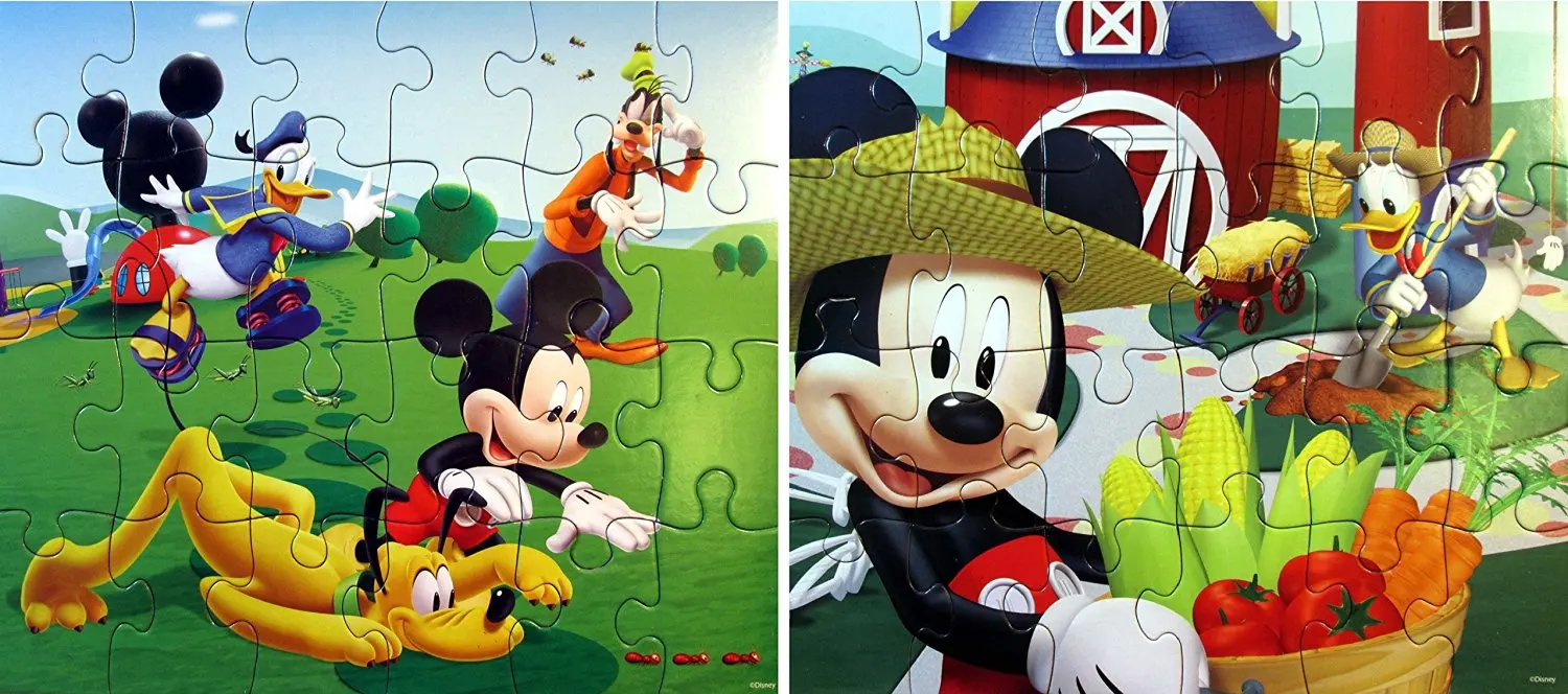 Buy Disney Jigsaw Puzzles For Kids Mickey Mouse 24 Piece Puzzles Set Of 2 Puzzles In Cheap Price On Alibaba Com