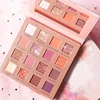 Cosmetics Factory Price 16 Color Pigmented Eye Shadow Pallets Private Label Make Your Own Brand Makeup Eye Shadows