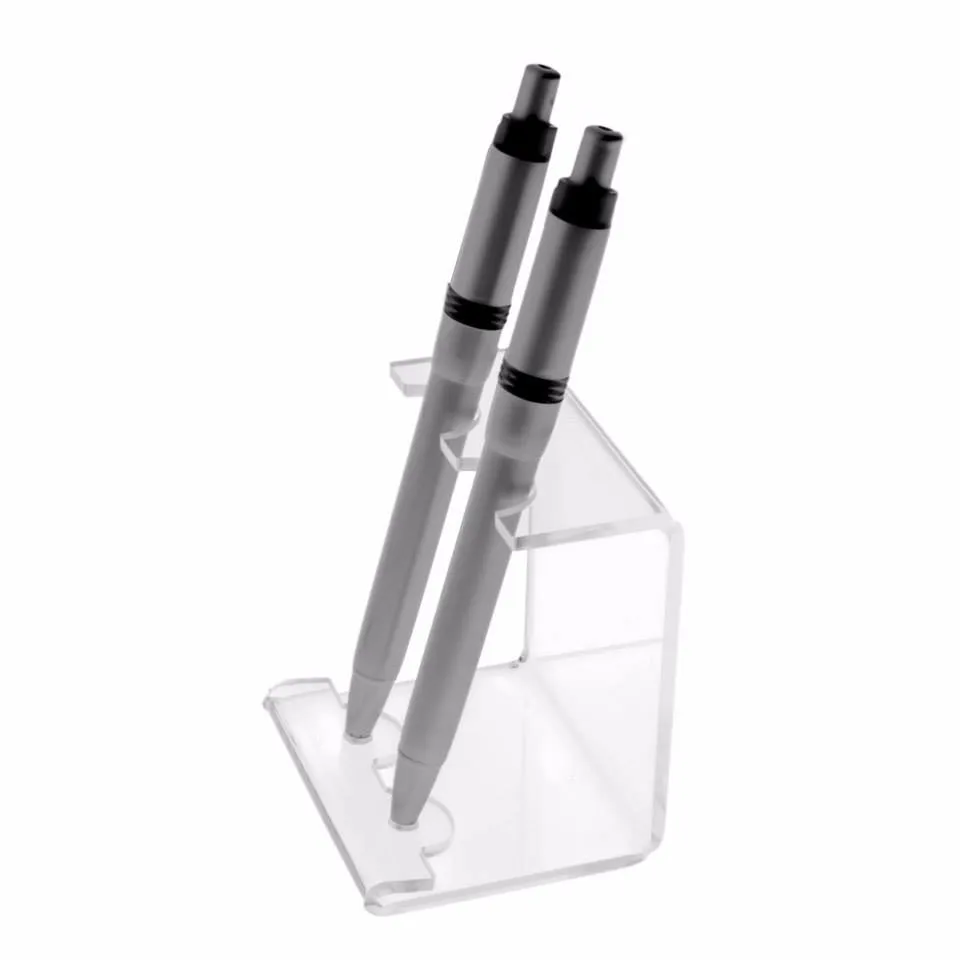 2 Pens Clear Acrylic Pen Display Wholesale