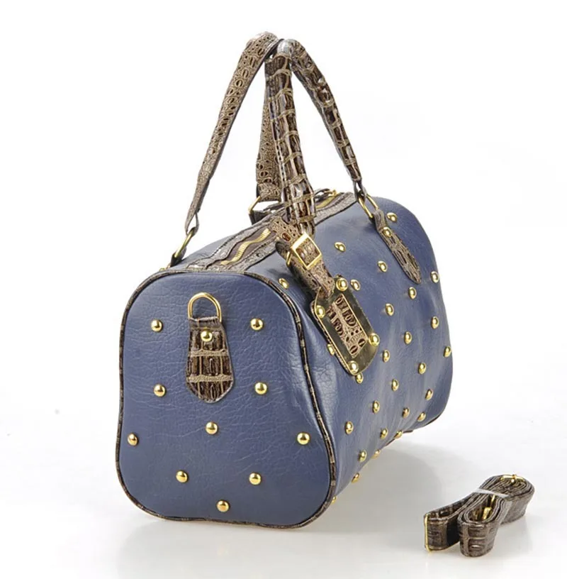 Uk Brand Handbag Find Deals On Line At Get Quotations New 2017 Vintage Women Leather Handbag Summer Fashion Rivet Tote Bag For Brand Design Shoulder