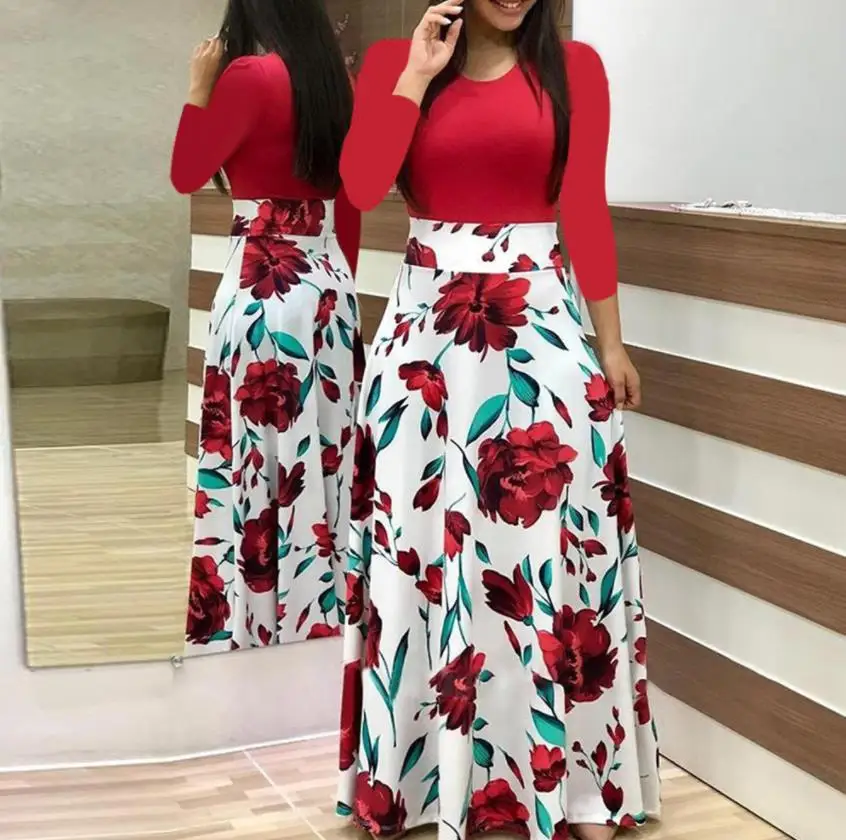 red rose plus size dresses