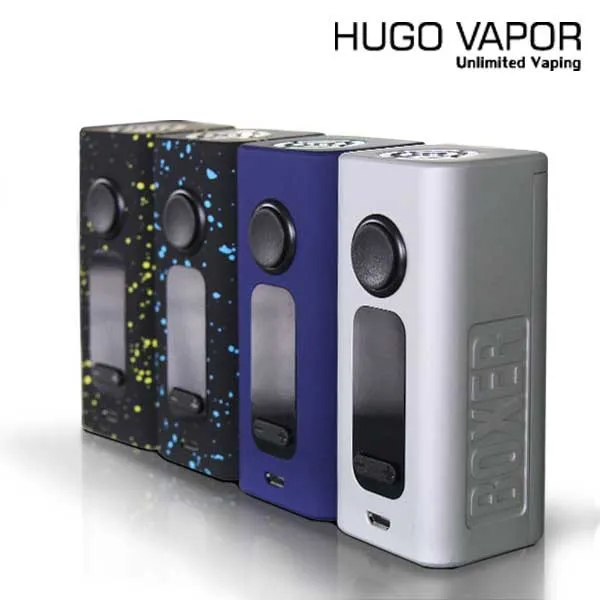 hugo vapor boxer v2 0 188w tc box electronic mod vape hugo vapor boxer v2 0 188w tc box electronic mod vape