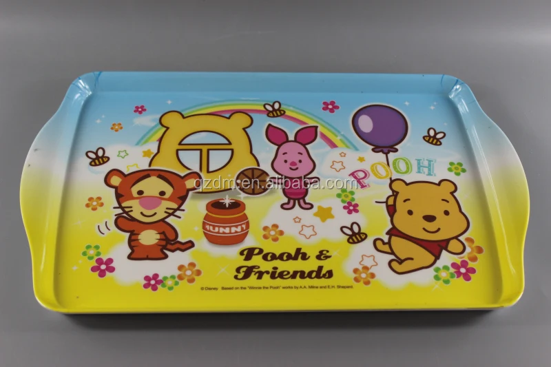 Foodgarde Plastic kids tray Melamine fruit tray