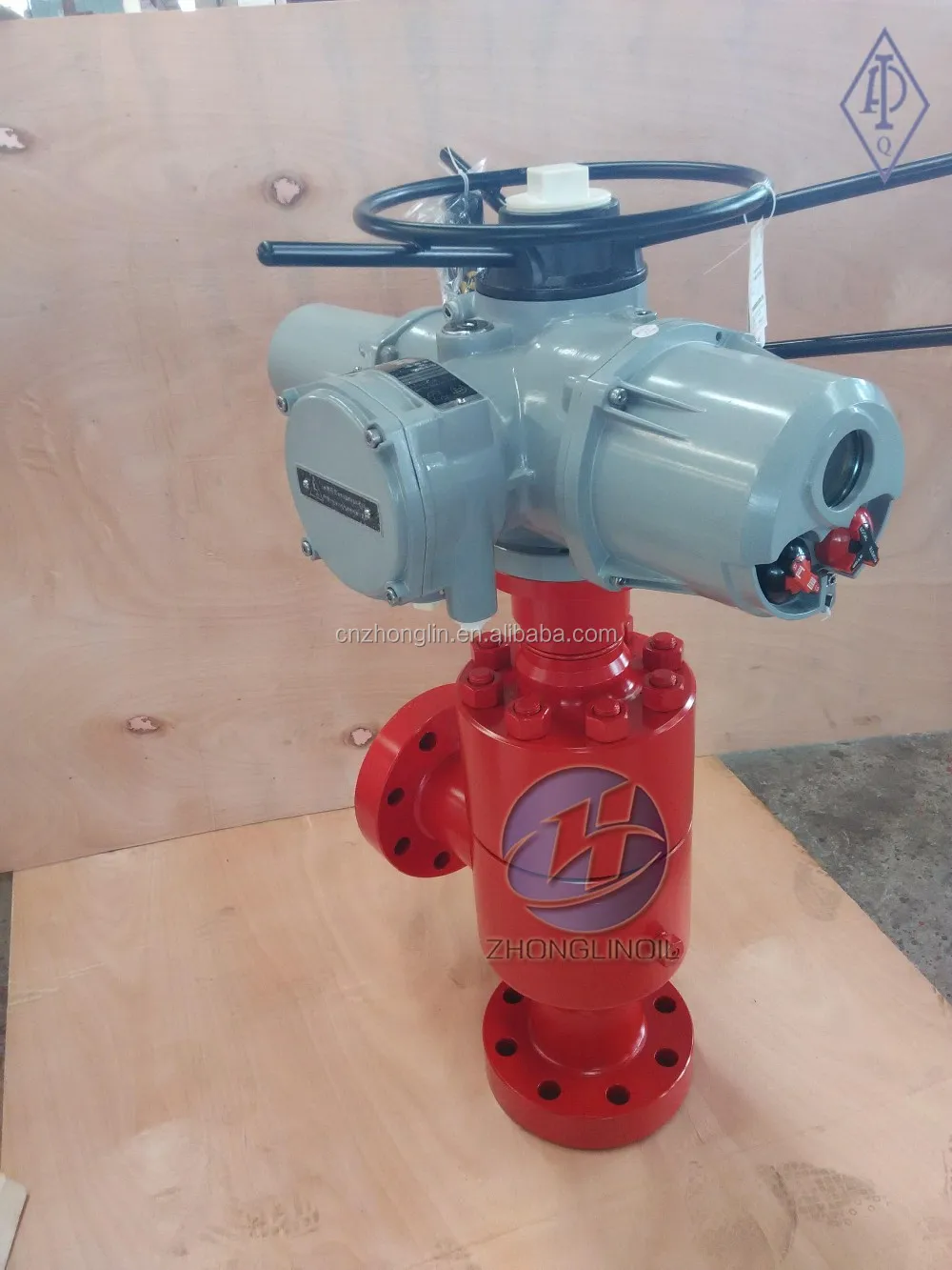 Api 6a Cameron Cc80 Cage Type Choke Valve/electric Actuated Choke Valve