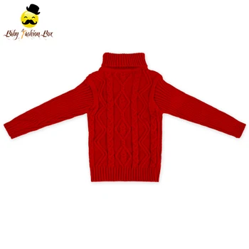 infant red cardigan