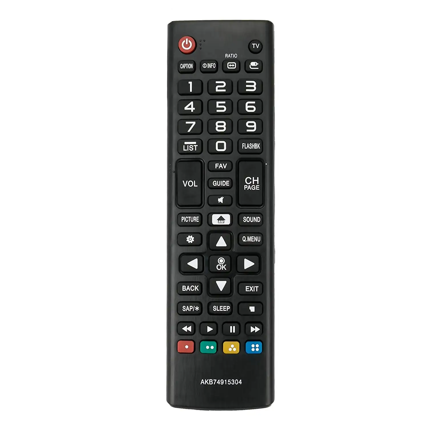 Get Quotations · New AKB74915304 Replace Remote Control fit for LG TV  32LH550B 32LH570B 43LH5500 55LH5750 50LH5730