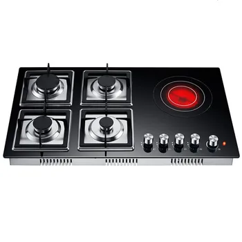 New Design 5 Burner Gas And Electric Ceramic Cooktops For China