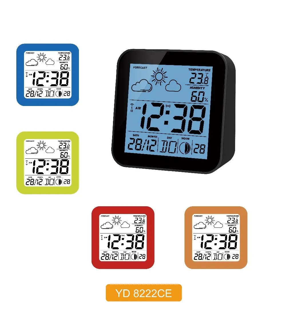 Digital Desktop Atomic Alarm Clock For Promotion Buy Desktop Clock