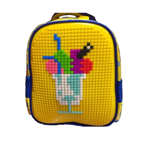 儿童新设计 diy 学校背包