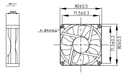 12 v brushless exhaust fan