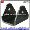 Dongguan factory price hot sale custom precision metal hardware u shaped bracket,square tube brackets Link Bar Mounting Bracket