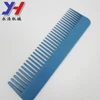 Custom made blue anodized aluminum pet grooming comb