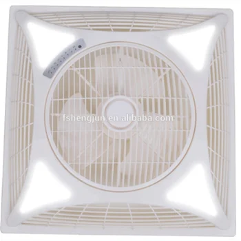 14inch 60x60 Shami Ceiling Fan With Led Light Remote Control To