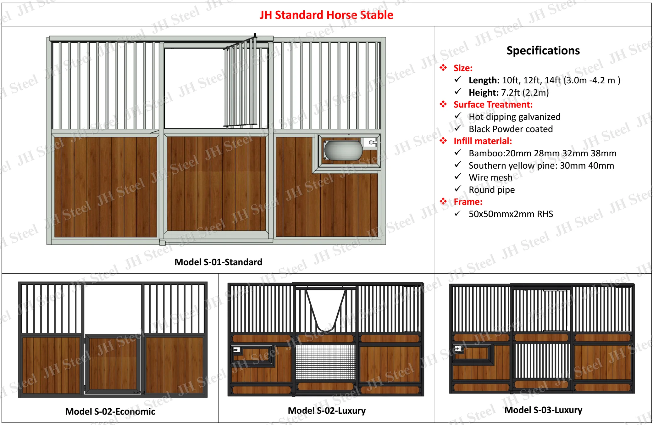 Luxury Horse Stall Stable With Rolling Feeder Board Door Buy Horse