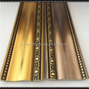 Factory Price Ps Gold Fancy Flower Embossed Design Plastic Crown Cornice Ceiling Moulding Buy Ceilings Pop Design Moulds China Cornice Moulding In