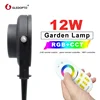 2.4G RF wifi Control 220v RGBCCT 12W IP65 Smart LED Spike to Ground Outdoor Garden lamp Lawn Light