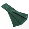 1 Pieces Daily Use Green Hand Towesl Water Absorption Cotton Gym Custom Logo Sports Towel