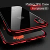Crystal clear TPU back cover bumper mobile phone case for iphone X mobile phone case cover