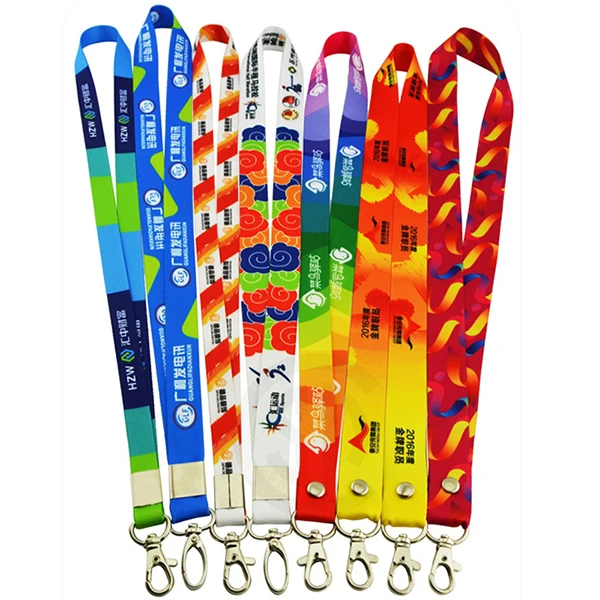 Round Nylon Rock Band Lanyards Sublimation Blank Lanyards Buy Round