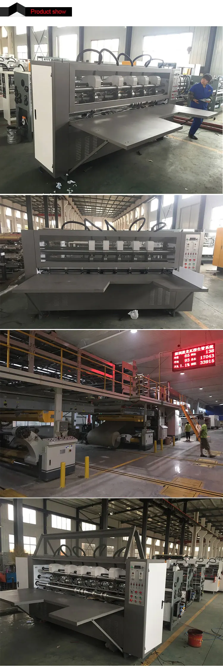 3/5 Ply Corrugated Cardboard Carton Box Thin Blade Slitter Scorer Machine
