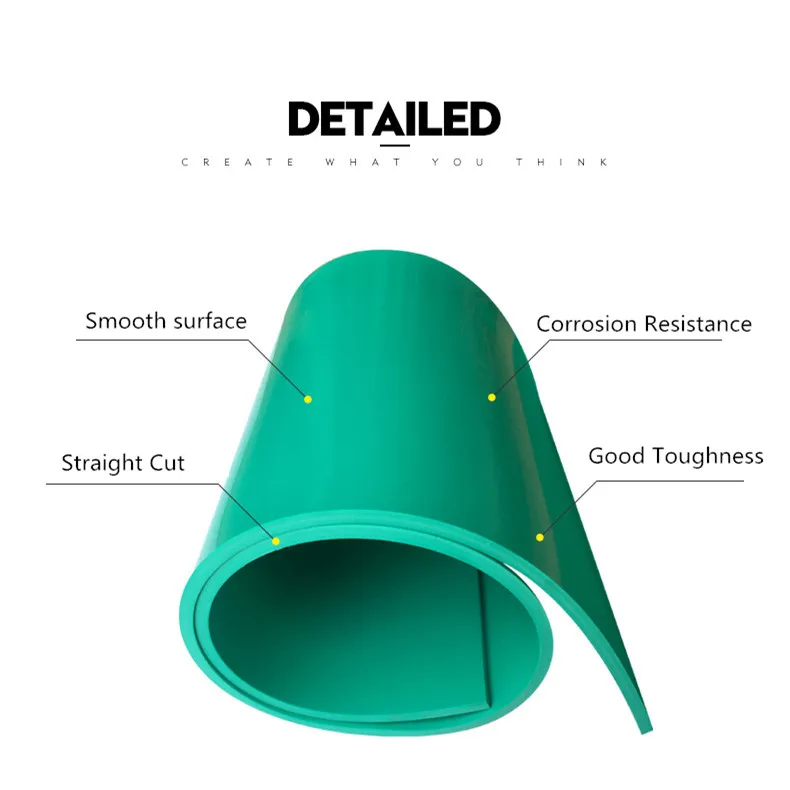 Polyvinyl Chloride Sheet White Green Yellow PVC Soft Sheet