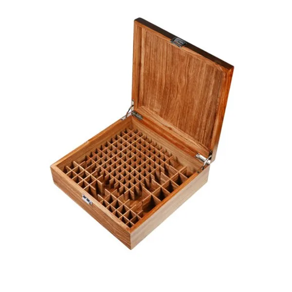 Keepsake Box With Various Compartments Removable Dividers Handmade Wooden